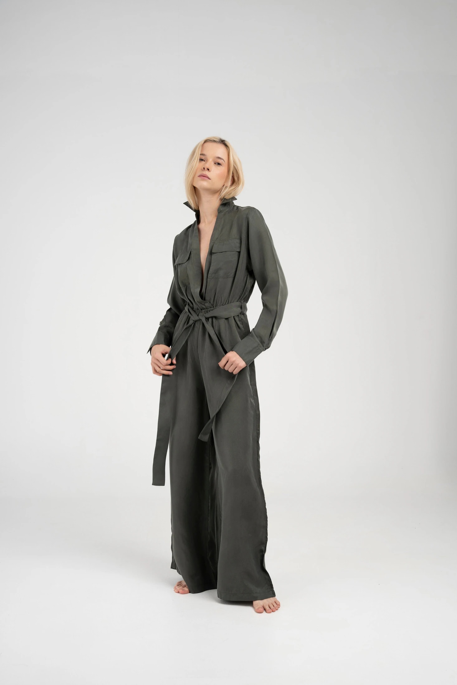 The Flowy Cupro Jumpsuit - imagen 1