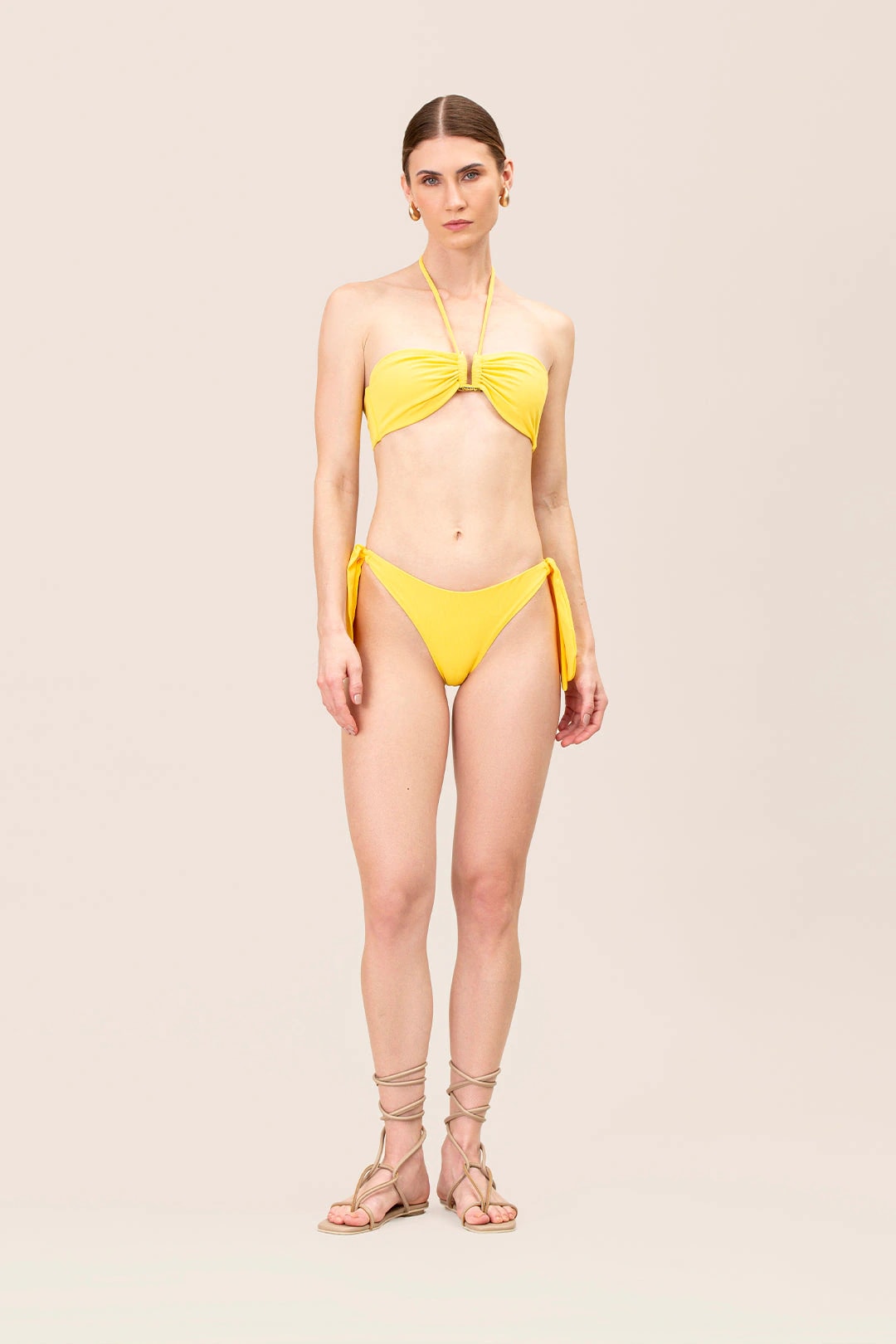 Panty De Bikini Solidos Color - imagen 1