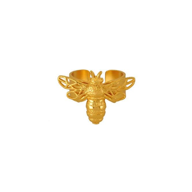 Anillo dorado abeja Vuelo de Vida - imagen 1