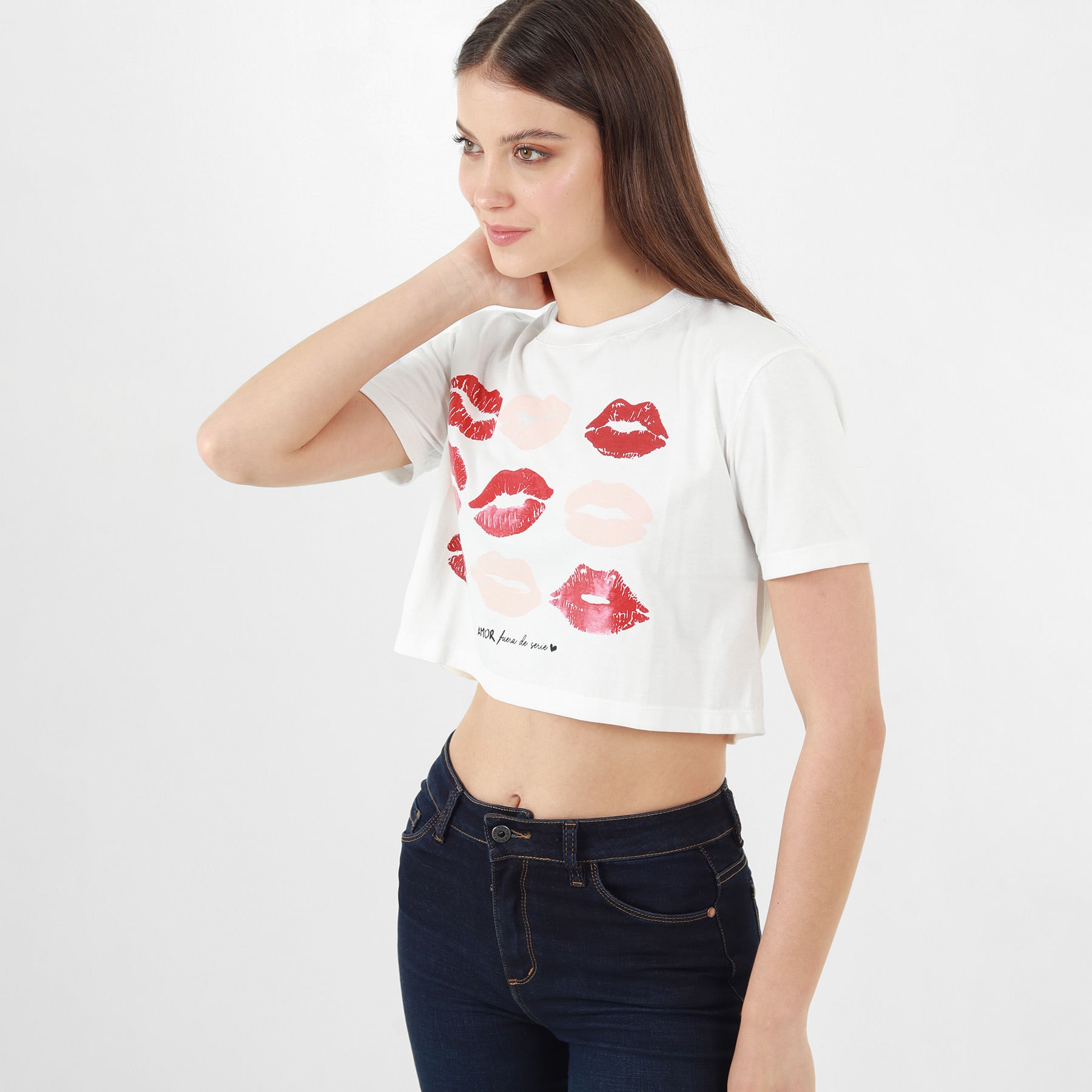 Camiseta Cuello Redondo Manga Corta - imagen 1