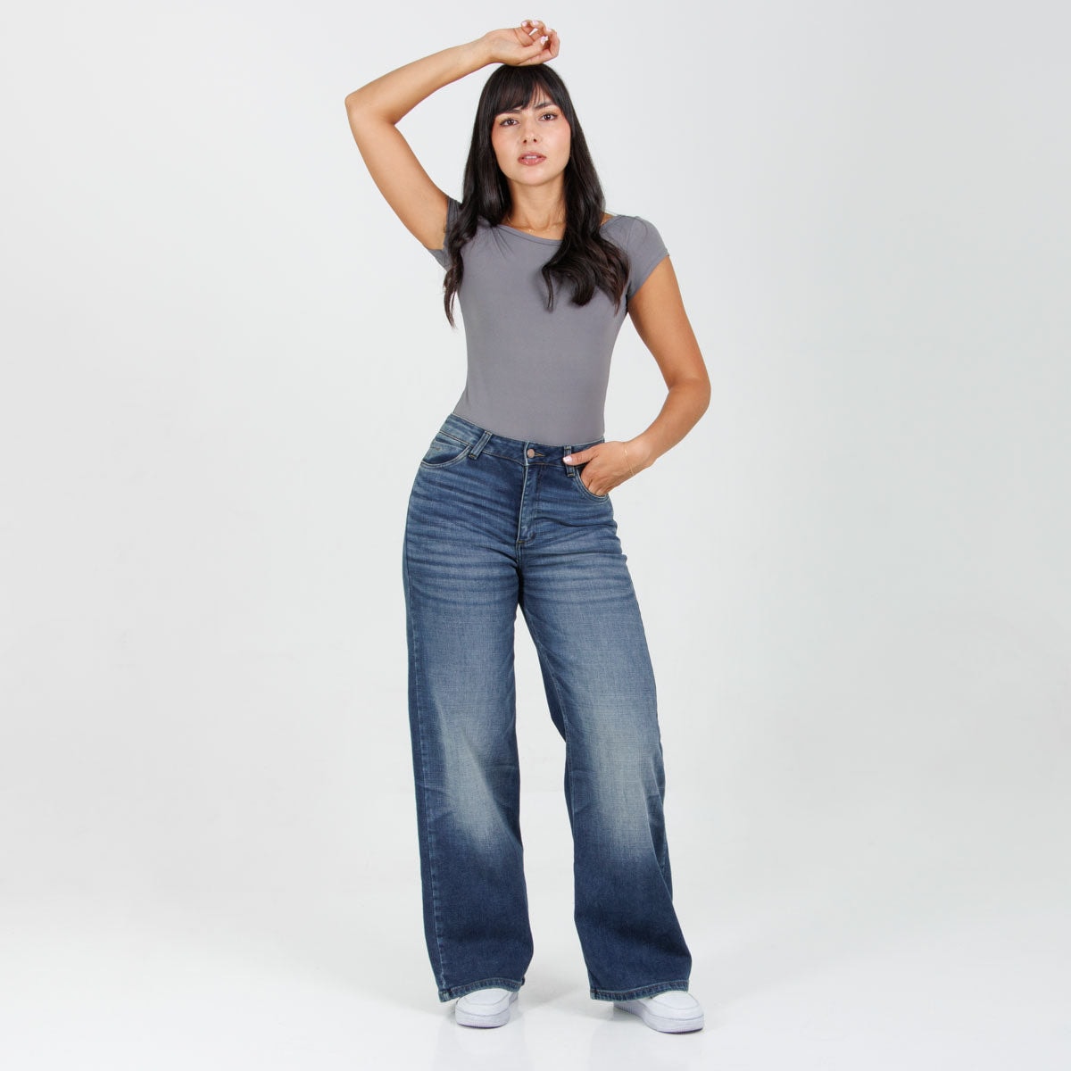 Jean wide leg Ax-3039 Licrado - imagen 1