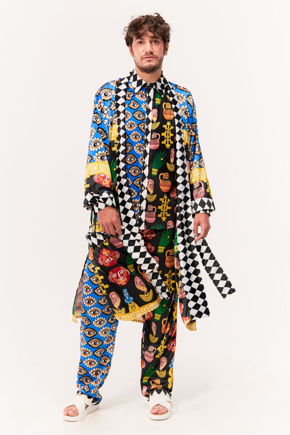 Bata-Kimono Unisex / Sentido Precolombino - imagen 1