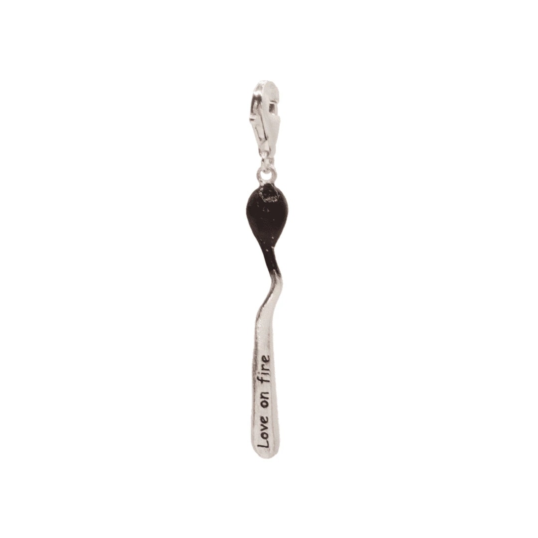 Dije Love On Fire Plata - imagen 1
