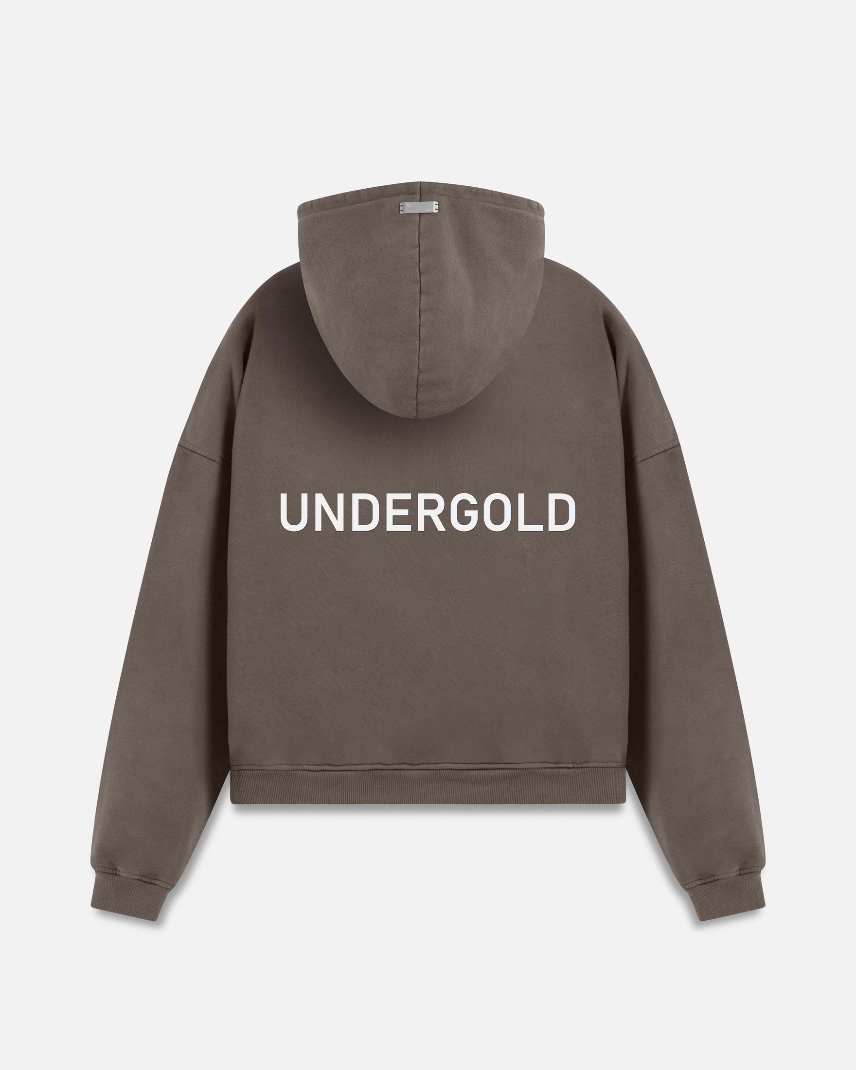 Line Basic Hoodie Brown - imagen 1