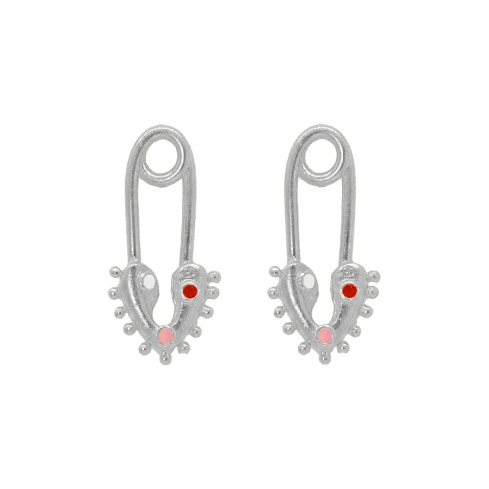 Topos Heart Clip Medium Plata - imagen 1