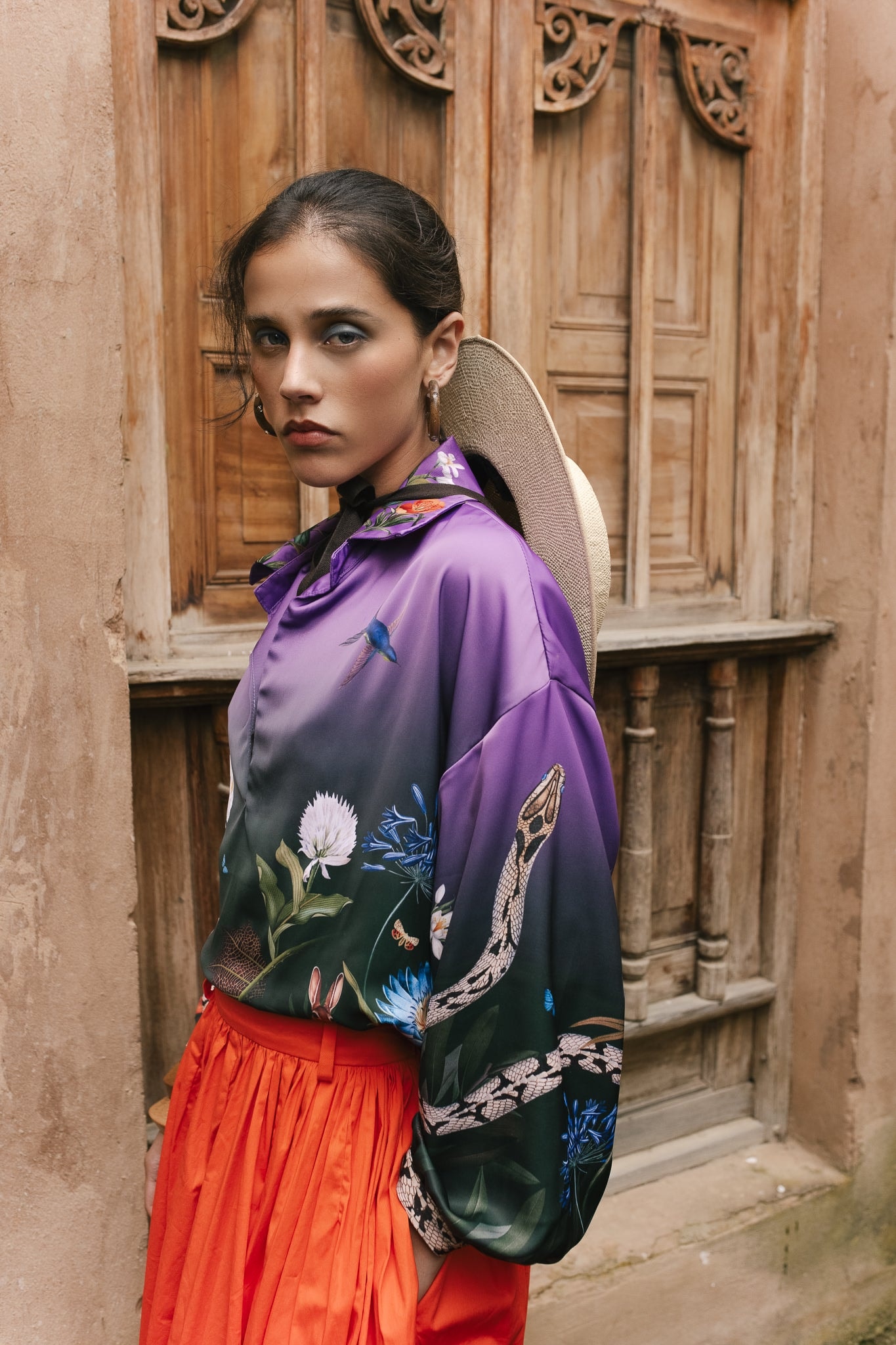 Blusa Satin - Woodland - imagen 1