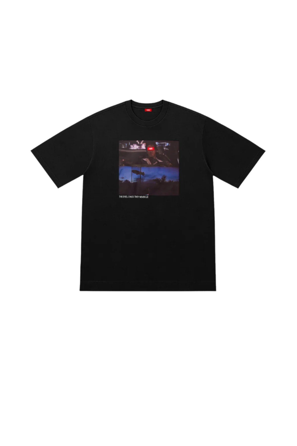CAMISETA OVERSIZE MASCULINO ALPHA NEGRO NEA - imagen 1