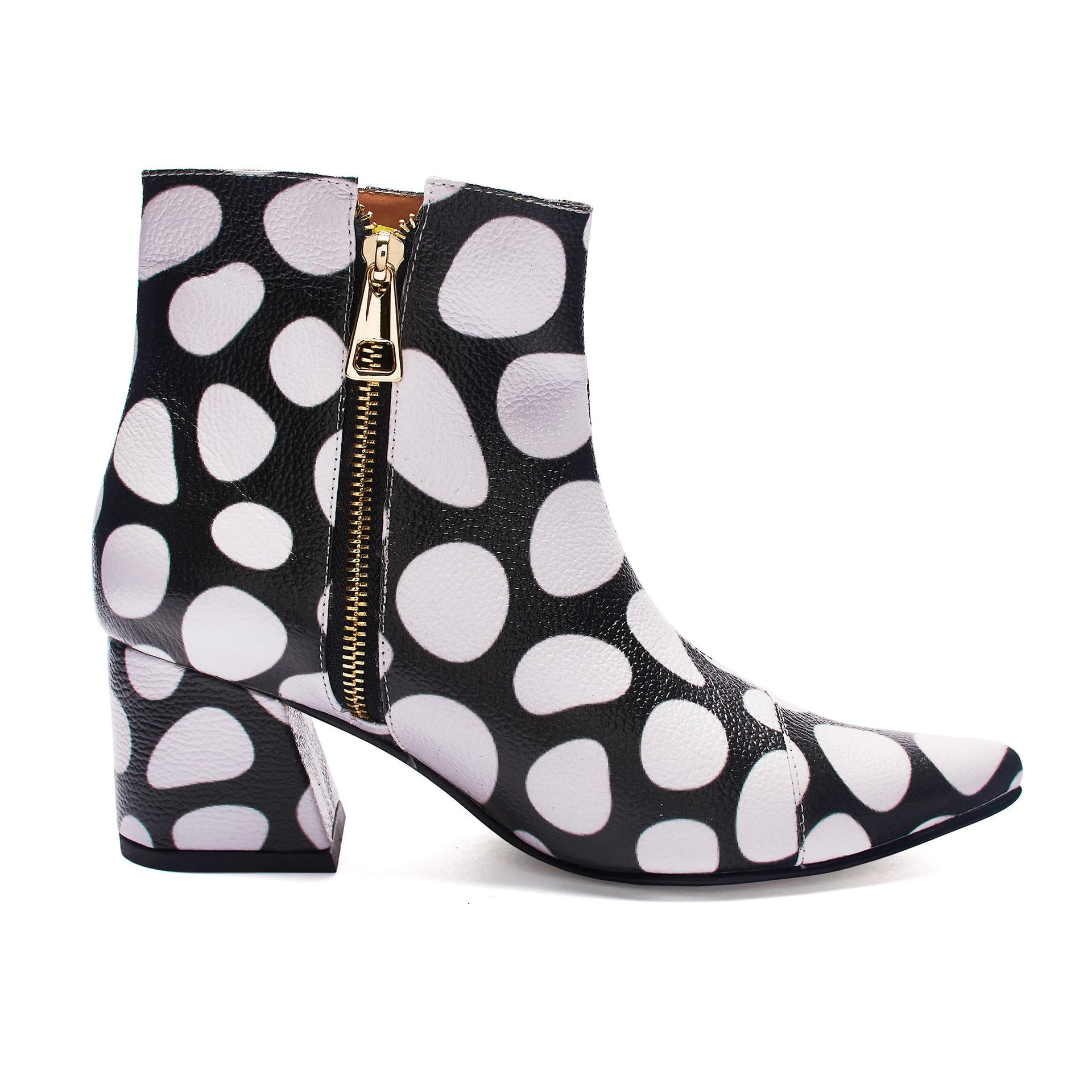 ANKLE boots B&W eggs - imagen 1