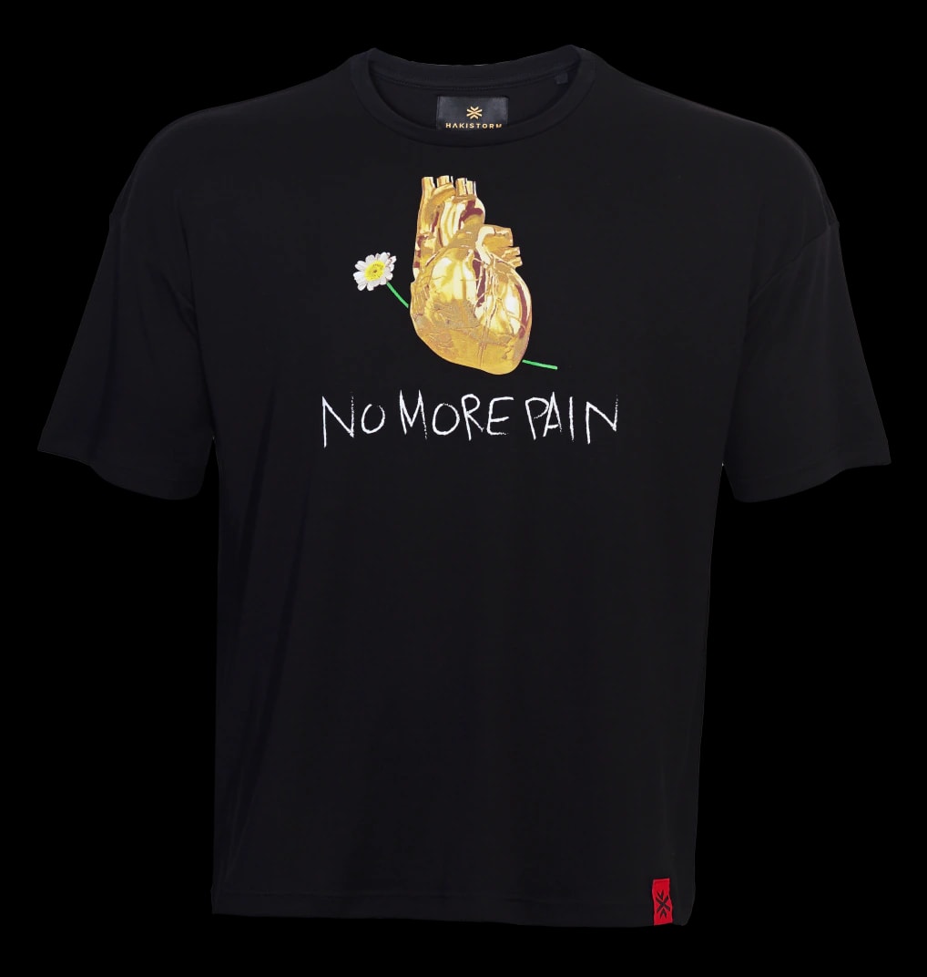 T-Shirt Golden Heart Black - imagen 1