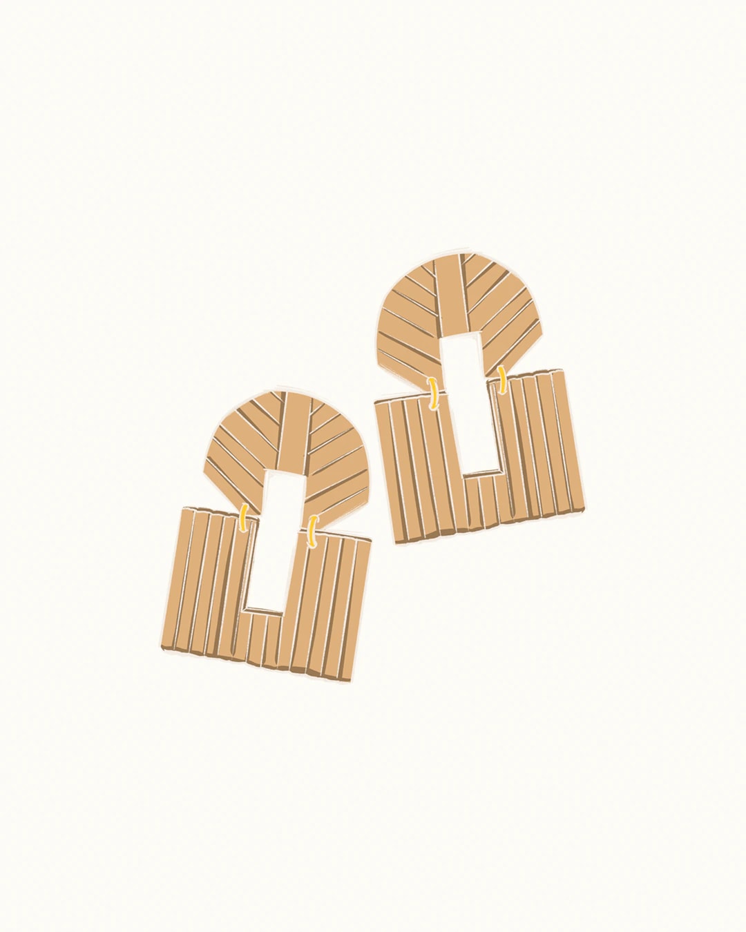 Art Deco Earrings - imagen 1