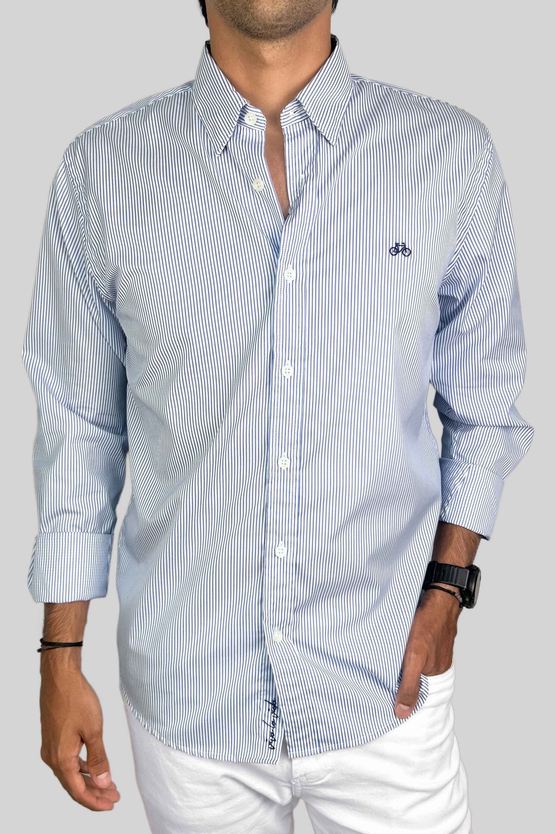 CAMISA BLUE LINES - imagen 1