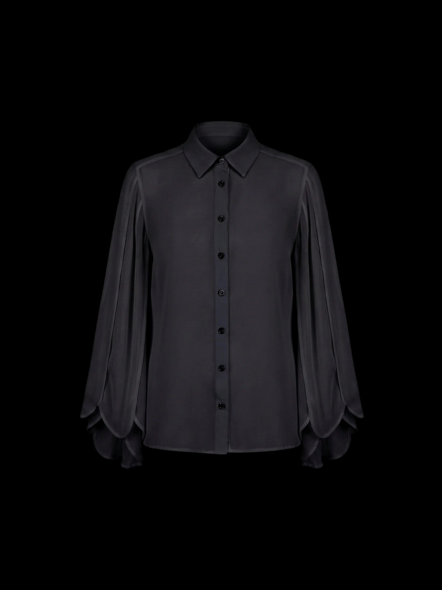 SURI BLOUSE BLACK - imagen 1