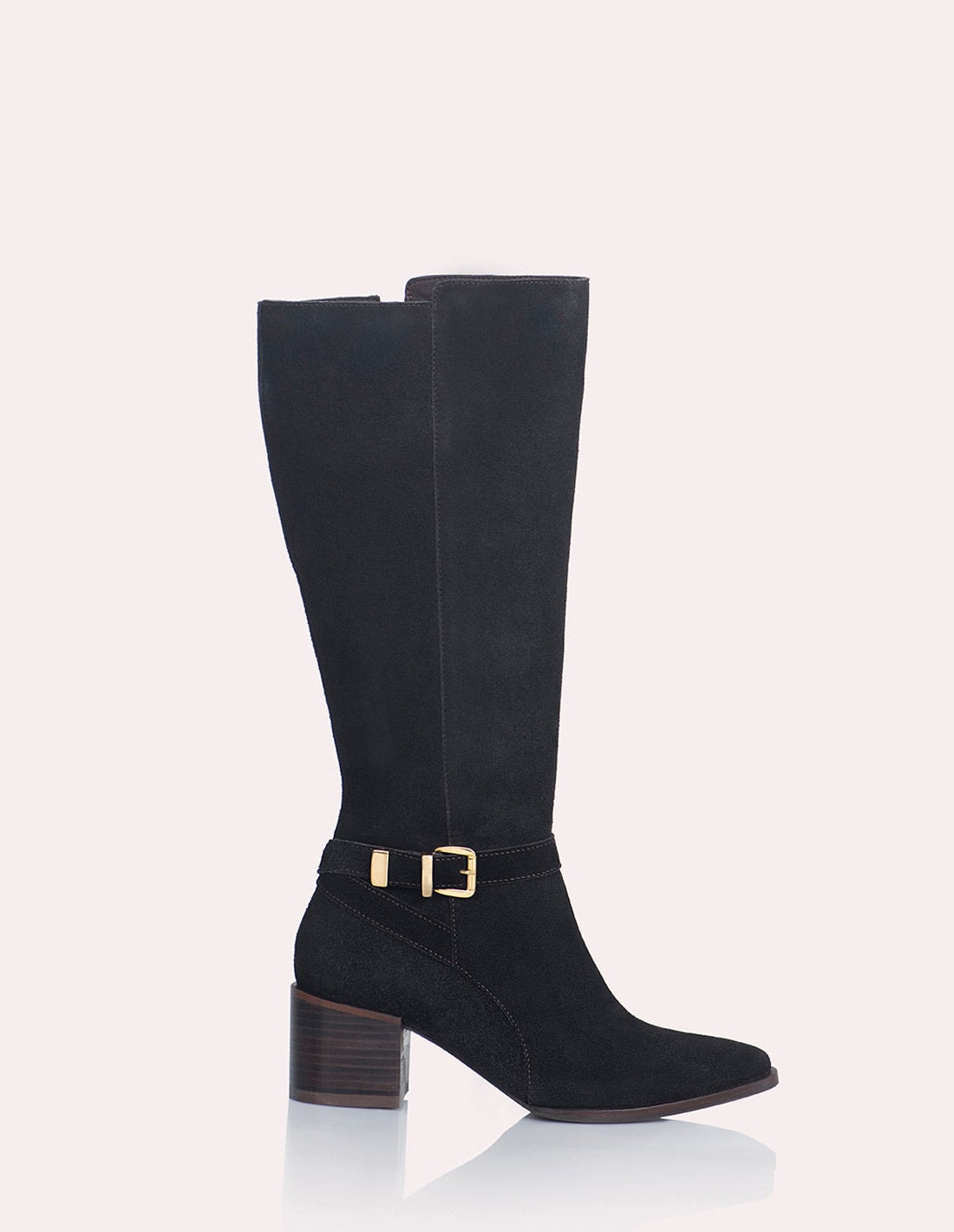 Bota Loren Gamuza Cafe - imagen 1