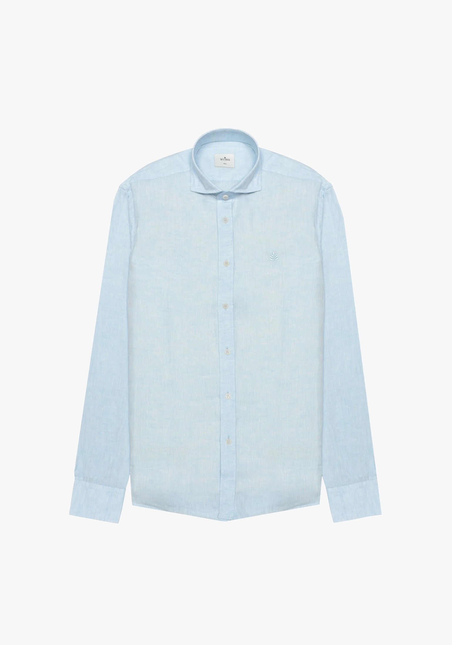 Camisa Lino Cf Azul Celeste L-Atn - imagen 1