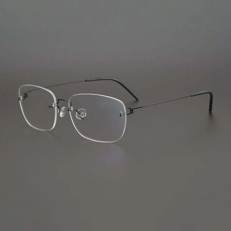 LINDBERG Air Titanium Rimless Black - imagen 1