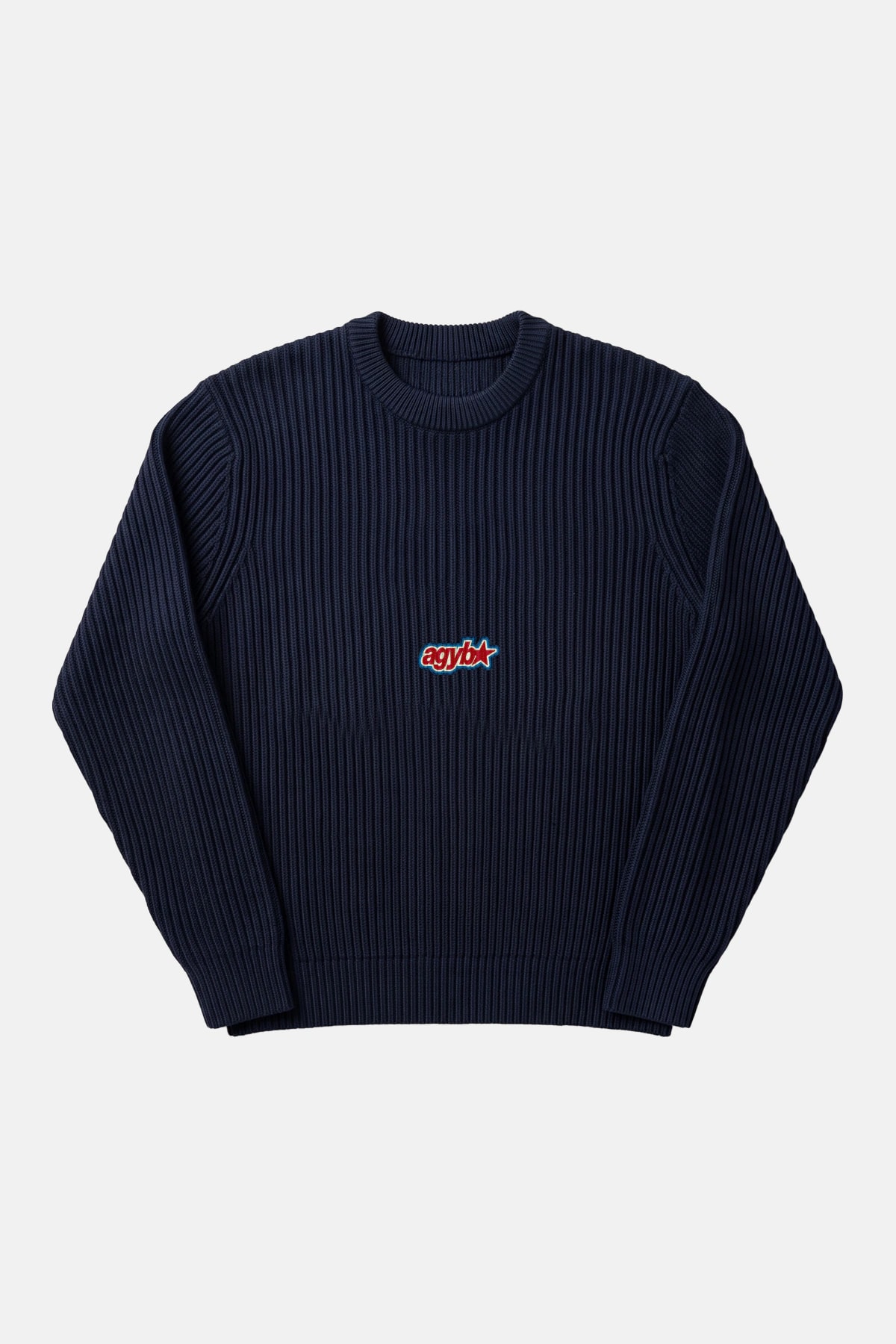 Starry Rib Sweater Navy - imagen 1