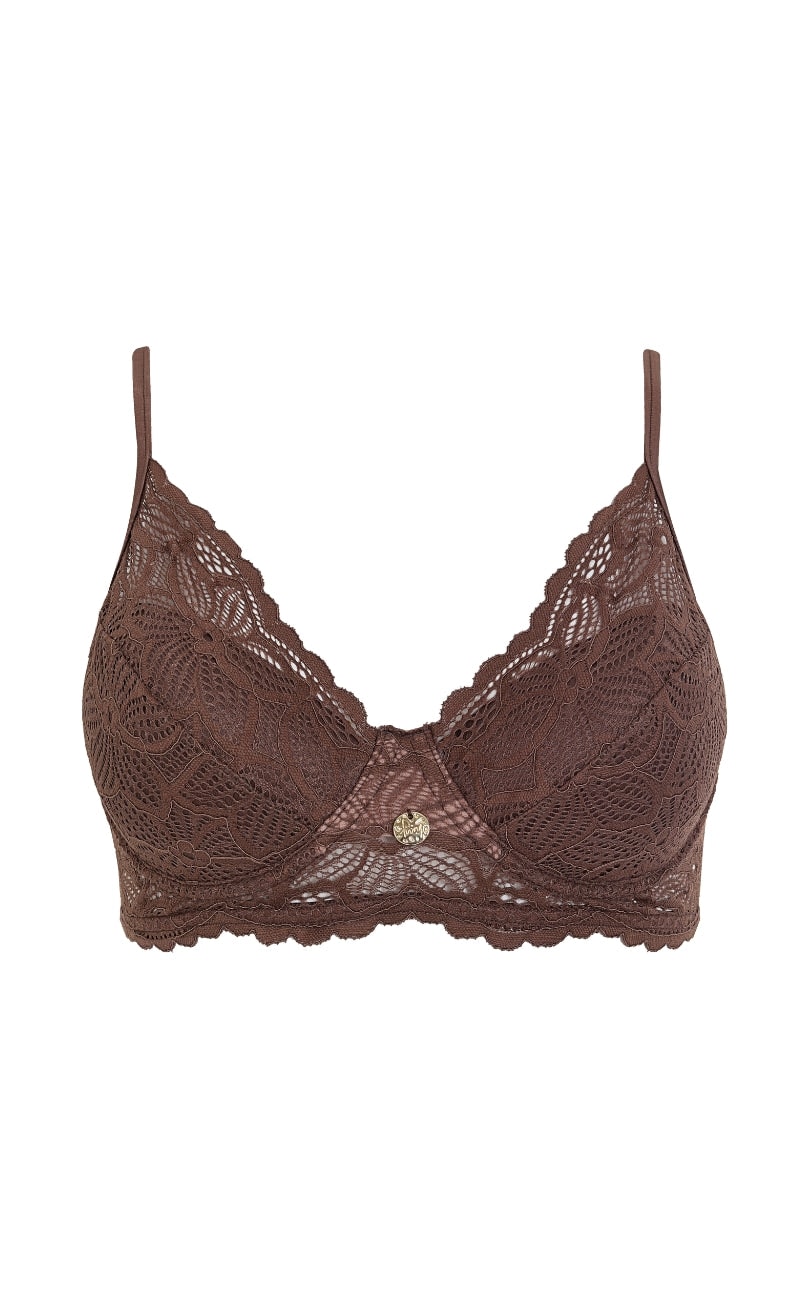 BRA CON ARO Y MEDIA COPA DAHLIA INTIMATE - imagen 1
