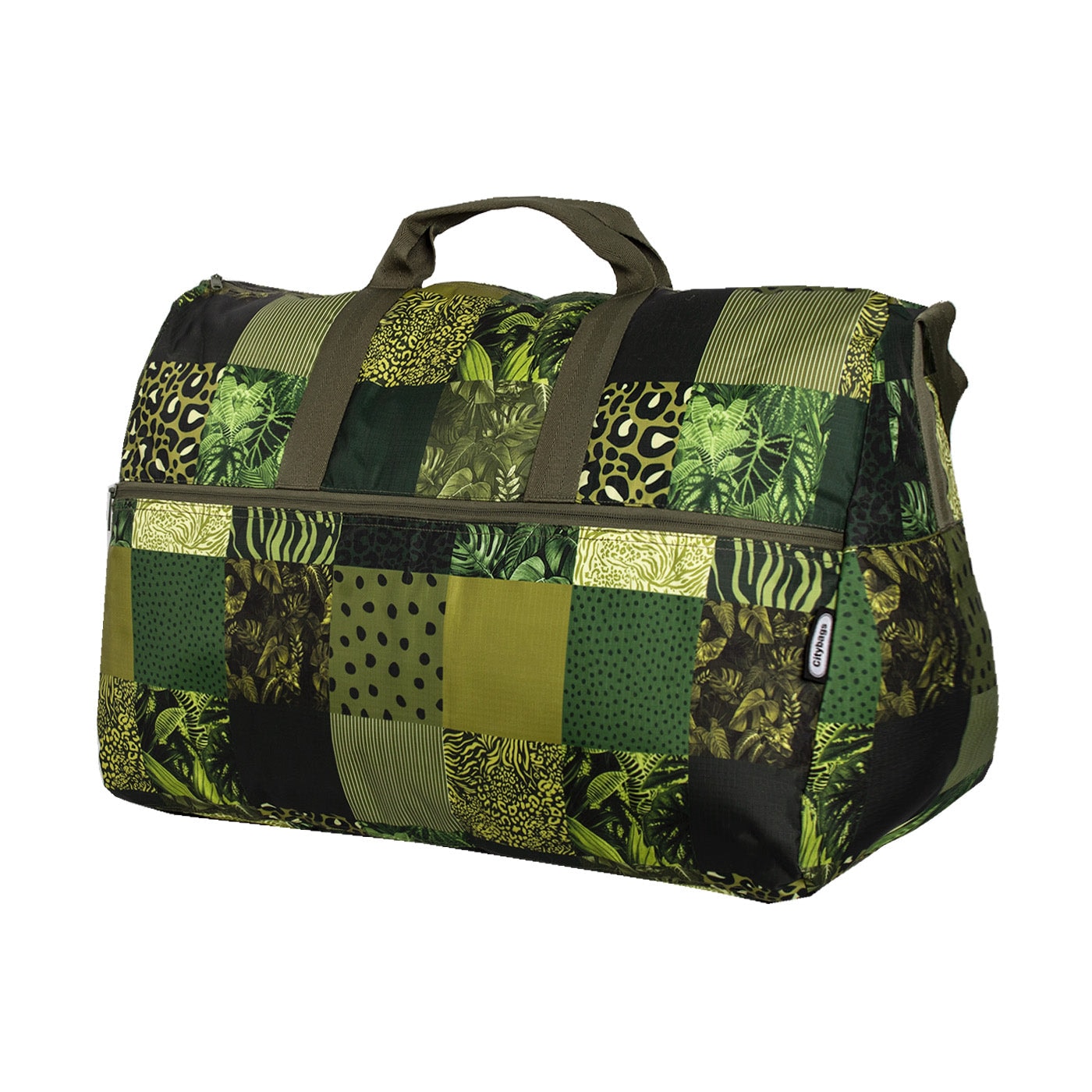 Maleta XL ULTRA Plegable Estampado Green Citybags Multicolor - imagen 1