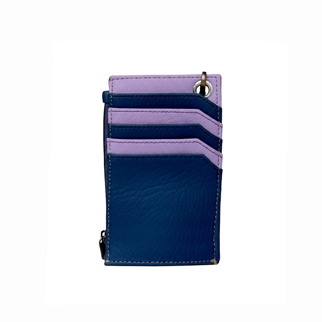 Portadocumento Para Mujer Paraguay Azul Con Pulsera Pets & Friends - imagen 1