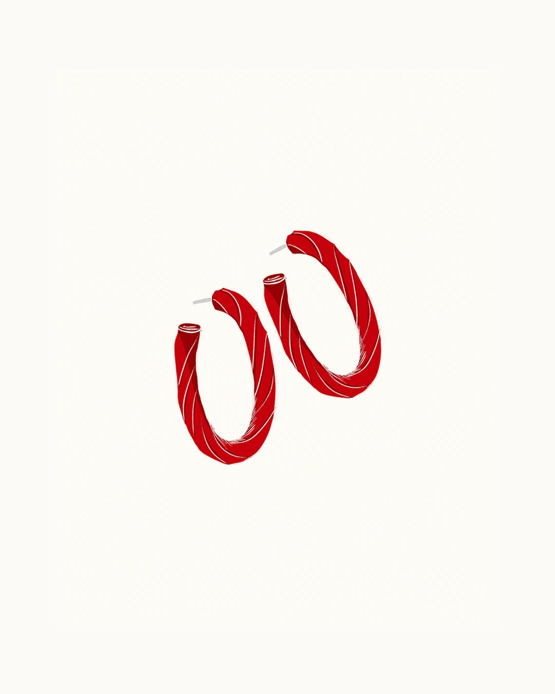 Twist Hoops - imagen 1