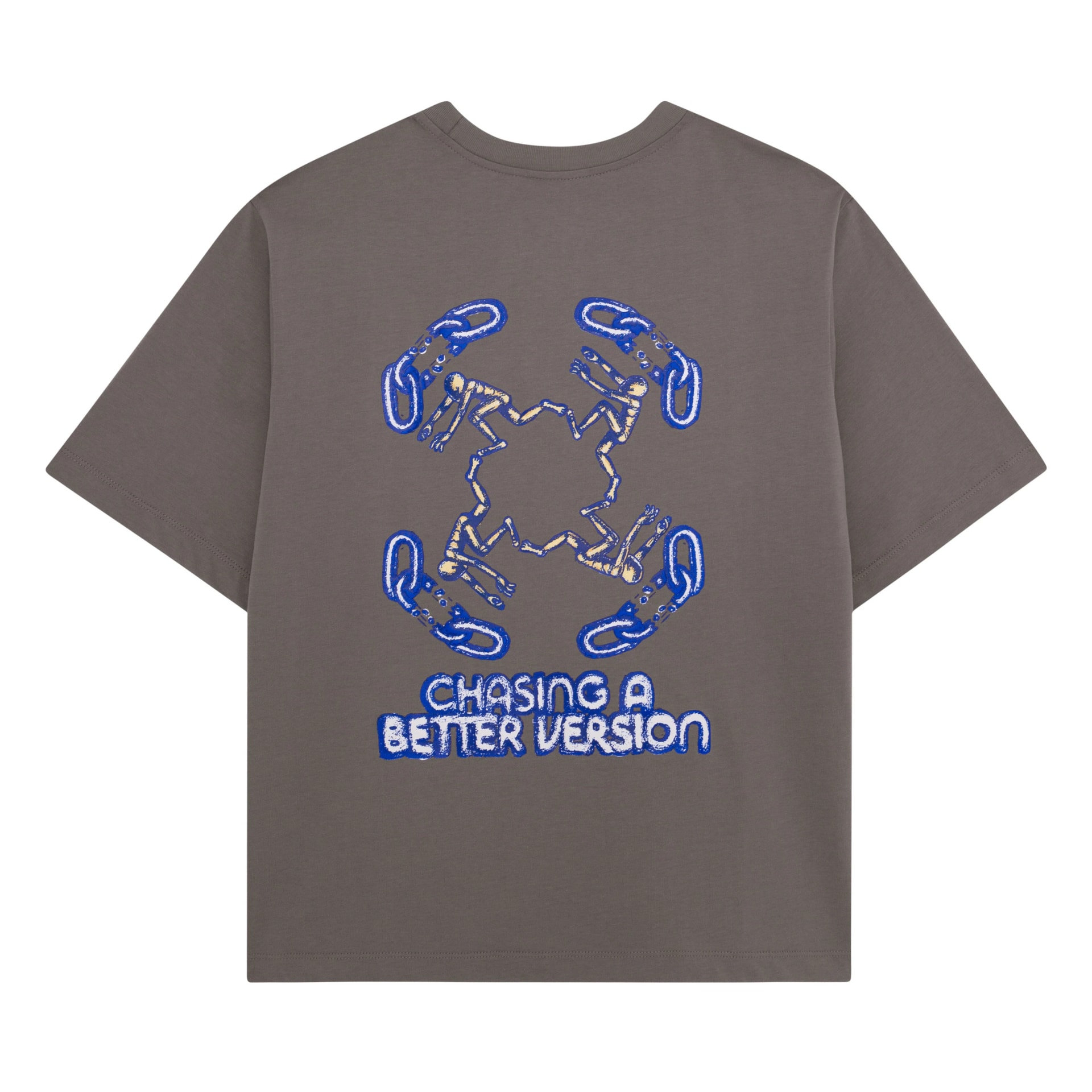 CAMISETA BETTER VERSION GRIS - imagen 1
