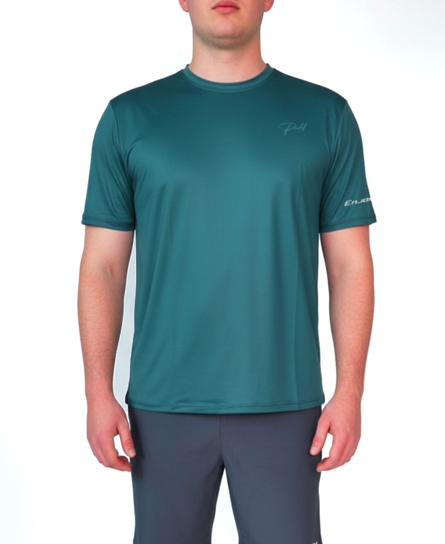 Camiseta Running Manga corta verde - imagen 1