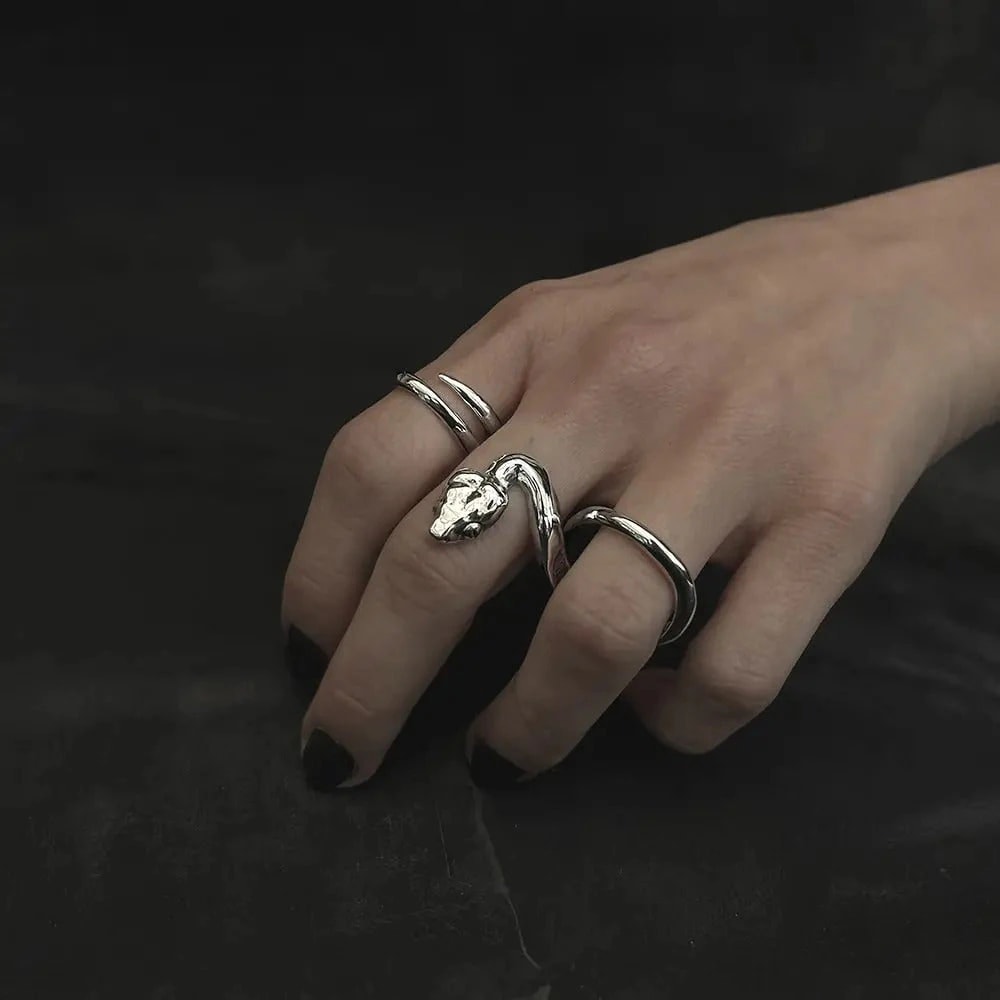 Anillo Culebra Ojo de Gato - imagen 1
