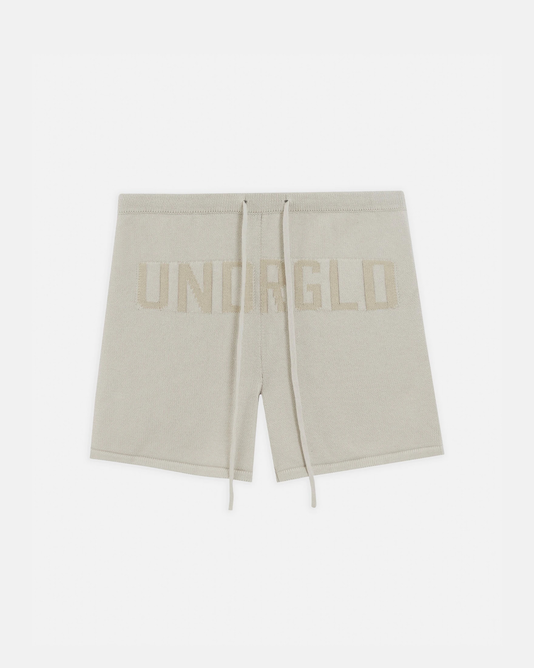 Basics UNDRGLD Knitted Shorts Cream - imagen 1