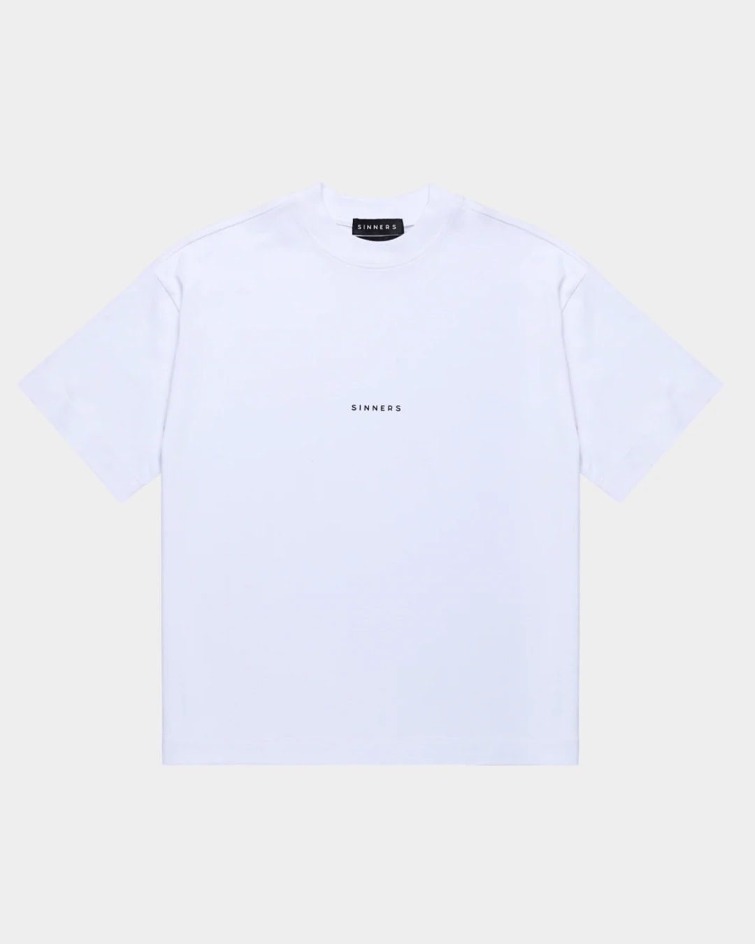 CENTER LOGO WHITE BOXY T-SHIRT - imagen 1