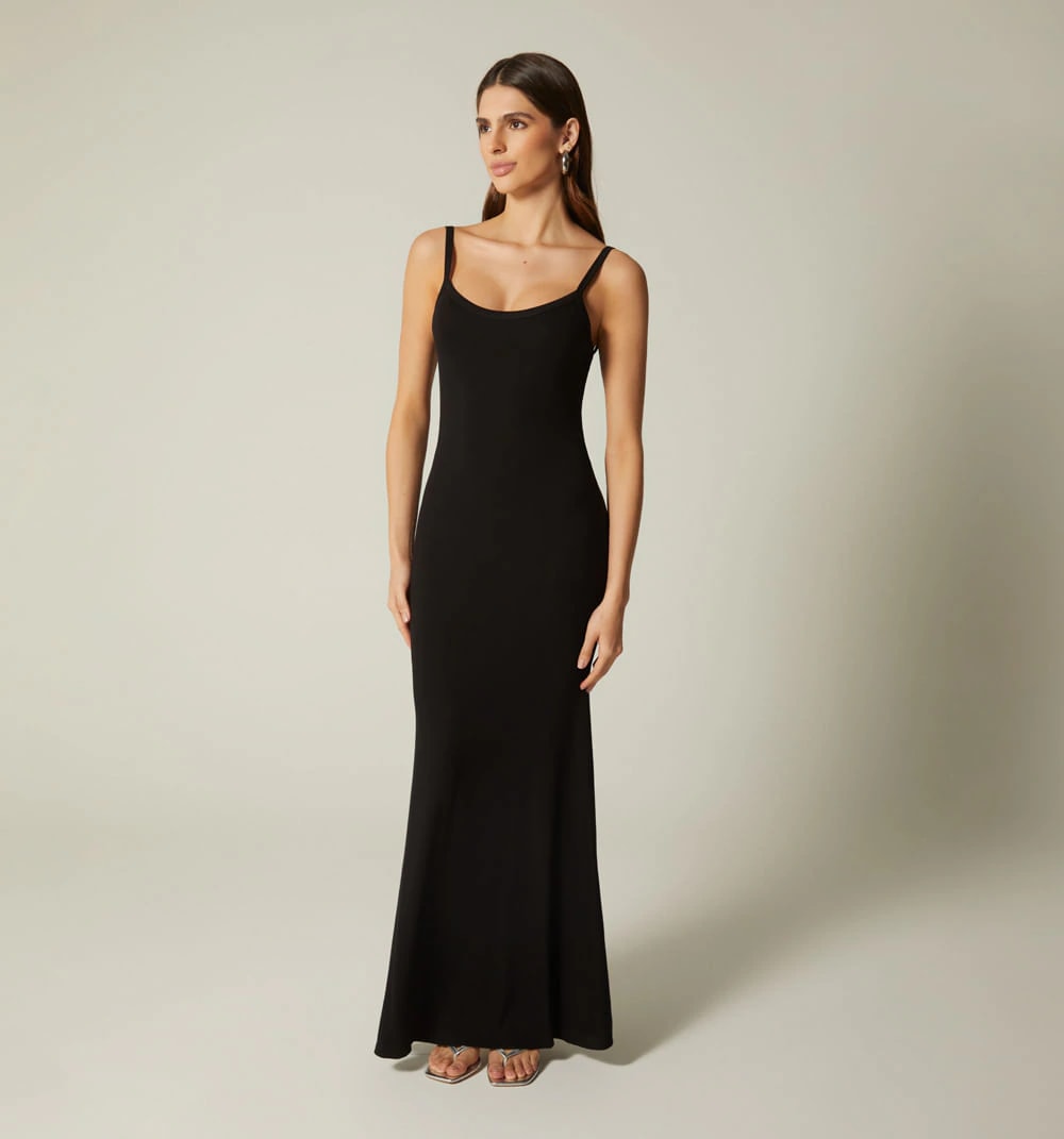 Vestido largo tiras - imagen 1
