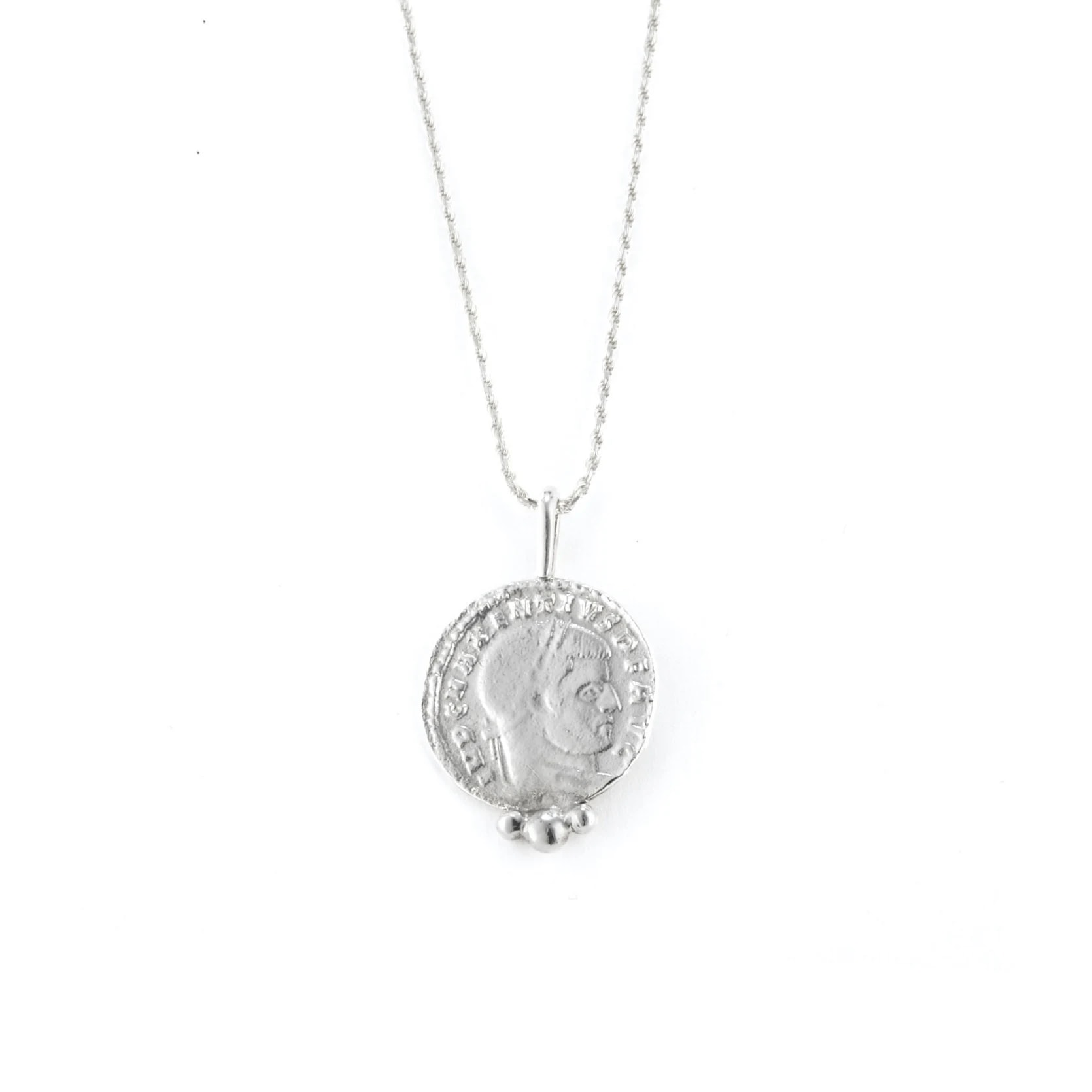 Collar Medalla Griega (Cadena Lazo) - imagen 1