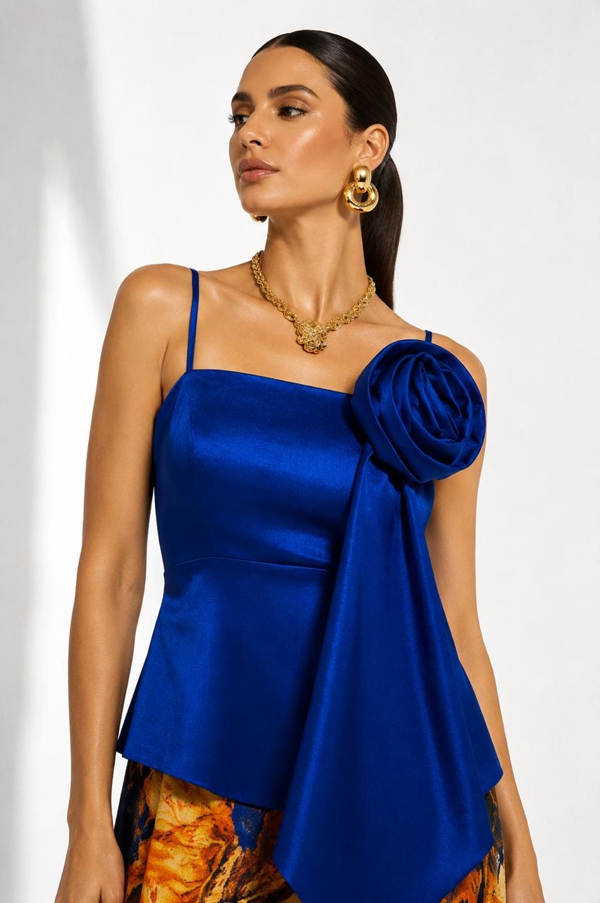 Blusa Eucas Azul - imagen 1