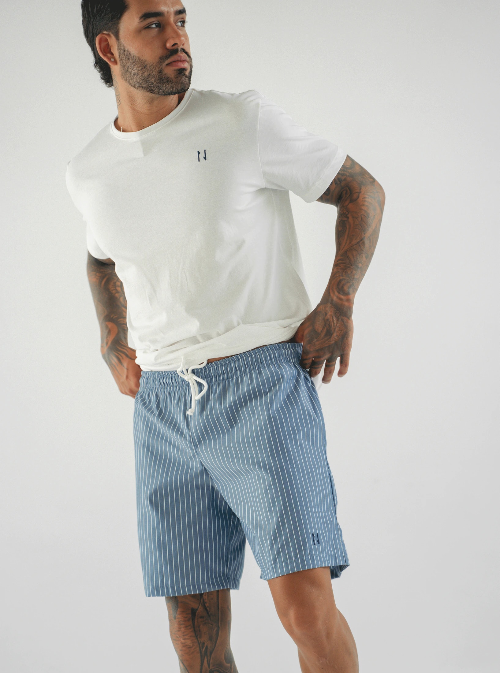 Pijama Pantaloneta Lounge Baltic - imagen 1