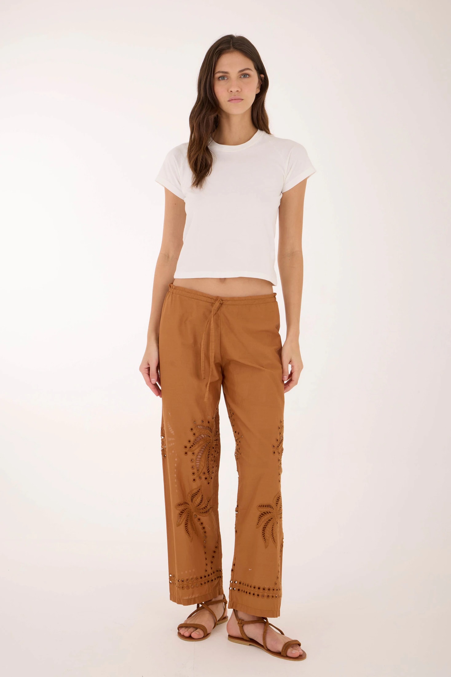 Coco Bloom Brown Pants - imagen 1