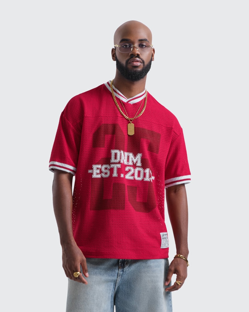Camiseta Roja Oversize Dynasty 13 - imagen 1