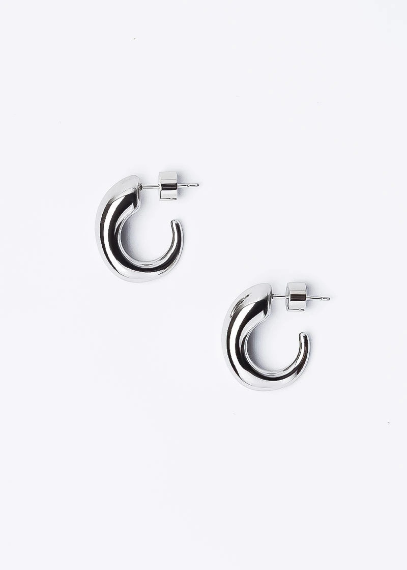 Kari Hoops Plateado - imagen 1