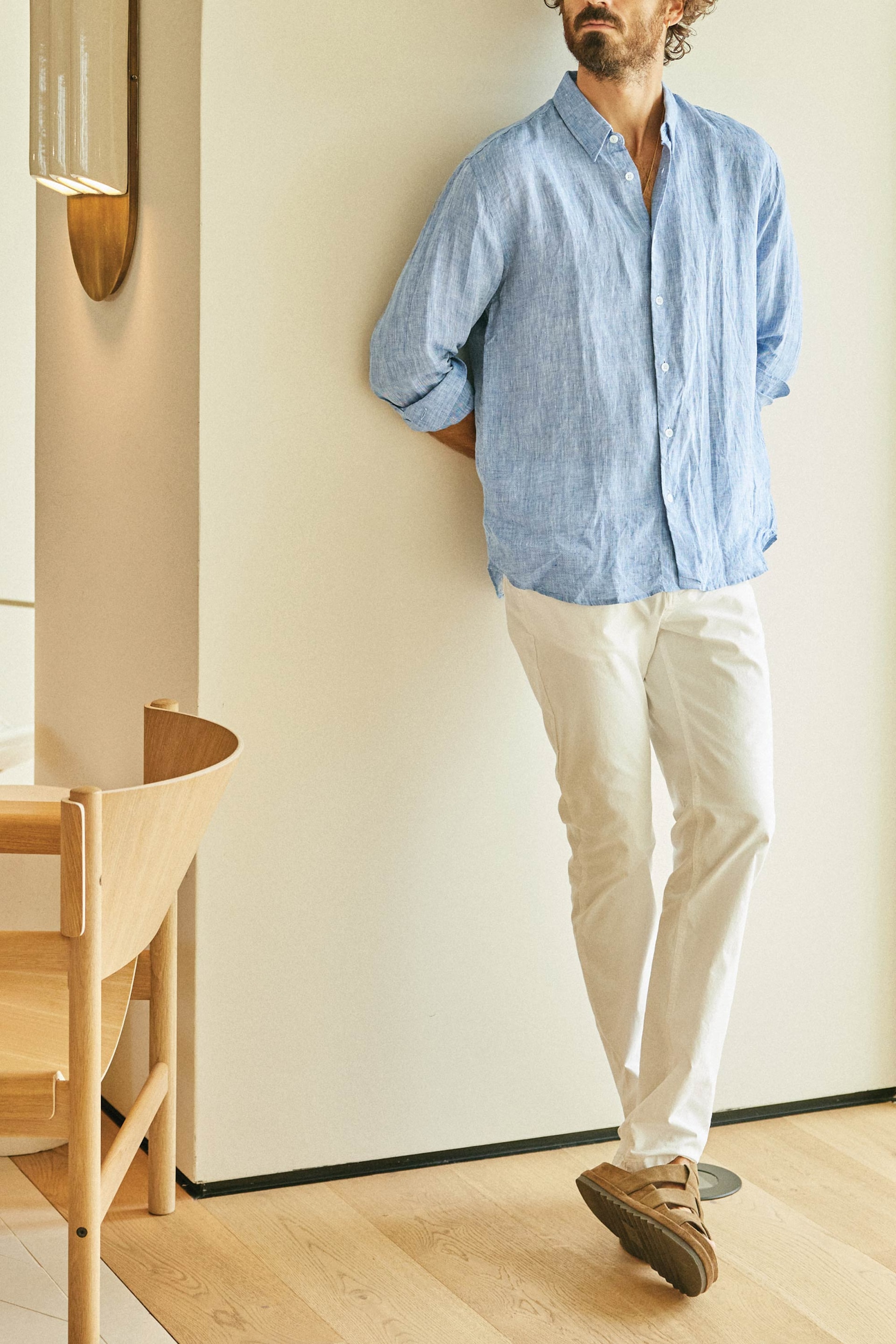 CAMISA LINO OCEAN - imagen 1