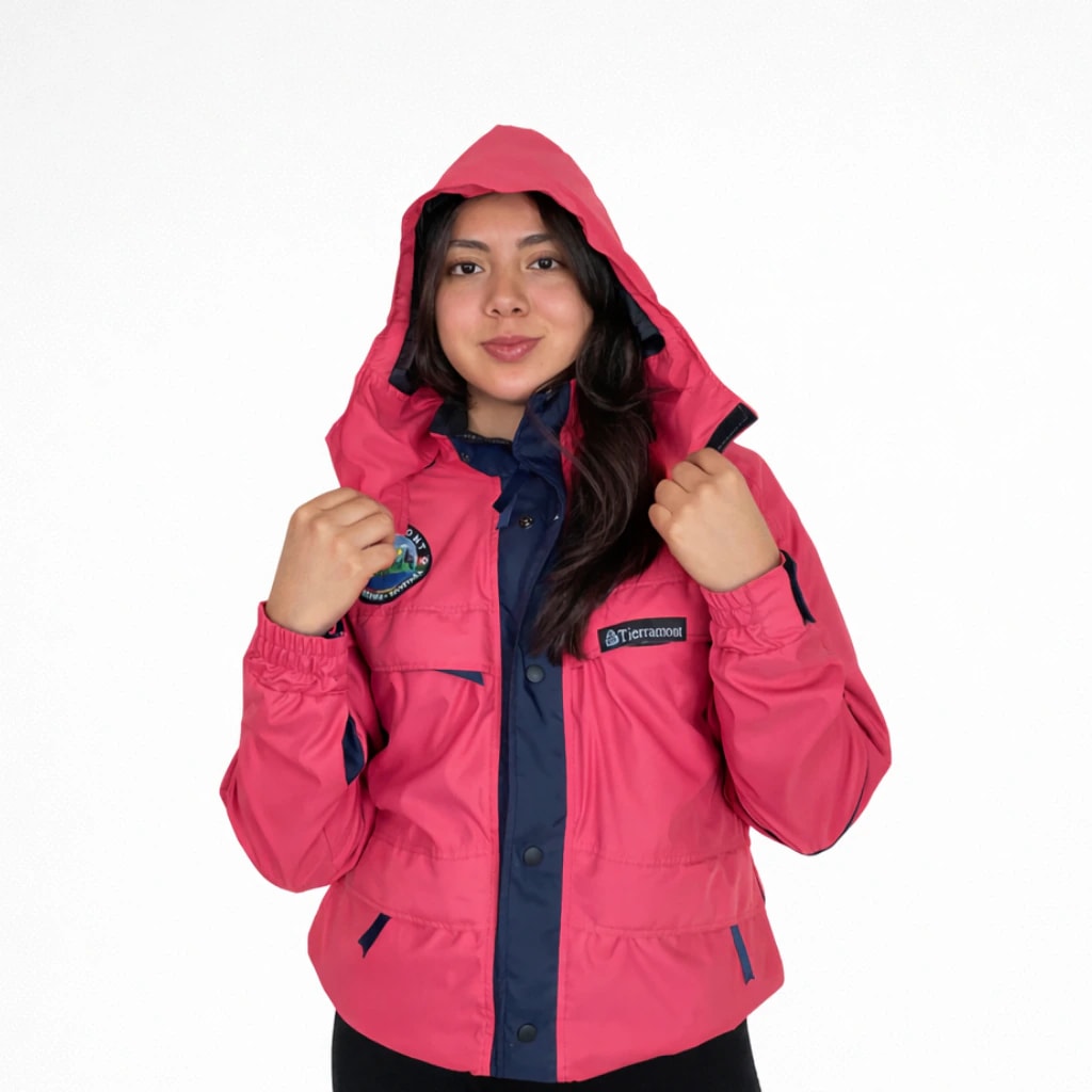 Chaqueta Exploradora Rosada Térmica - imagen 1
