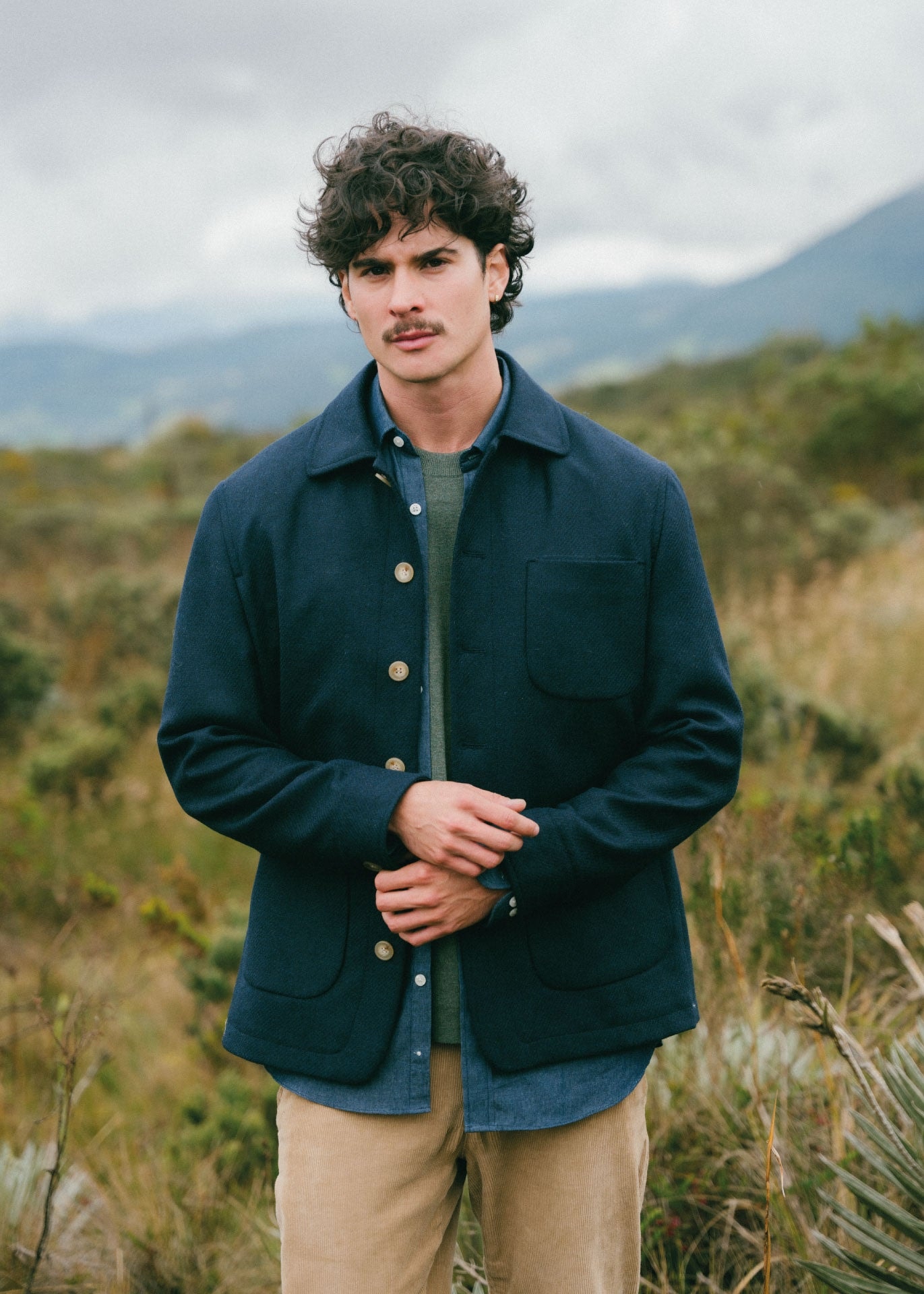 Chaqueta Porto Azul Oscuro - imagen 1