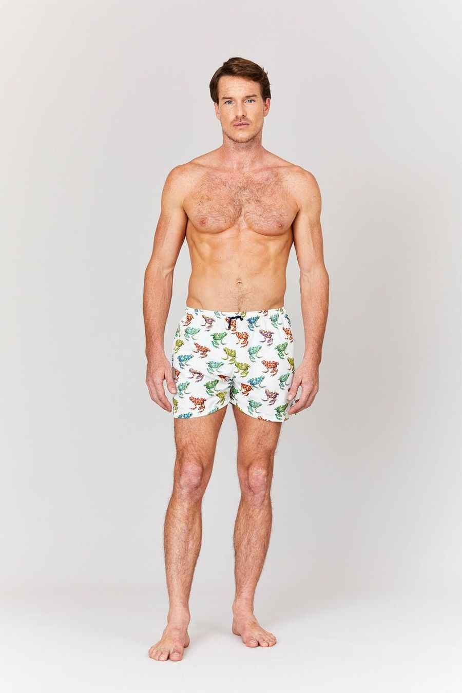 Men's big frogs swim trunk - imagen 1