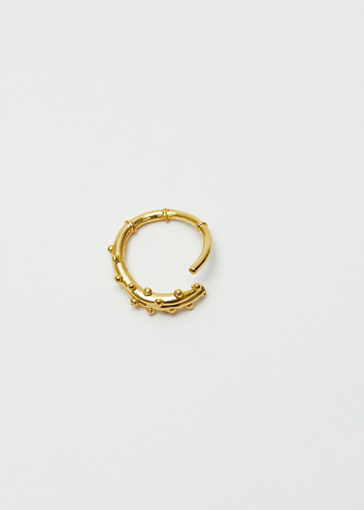 Anillo Earcuff Estambre Dorado - imagen 1