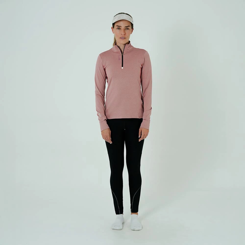CAMISETA RUNNING MANGA LARGA ACTIVE ROSE PARA MUJER - imagen 1
