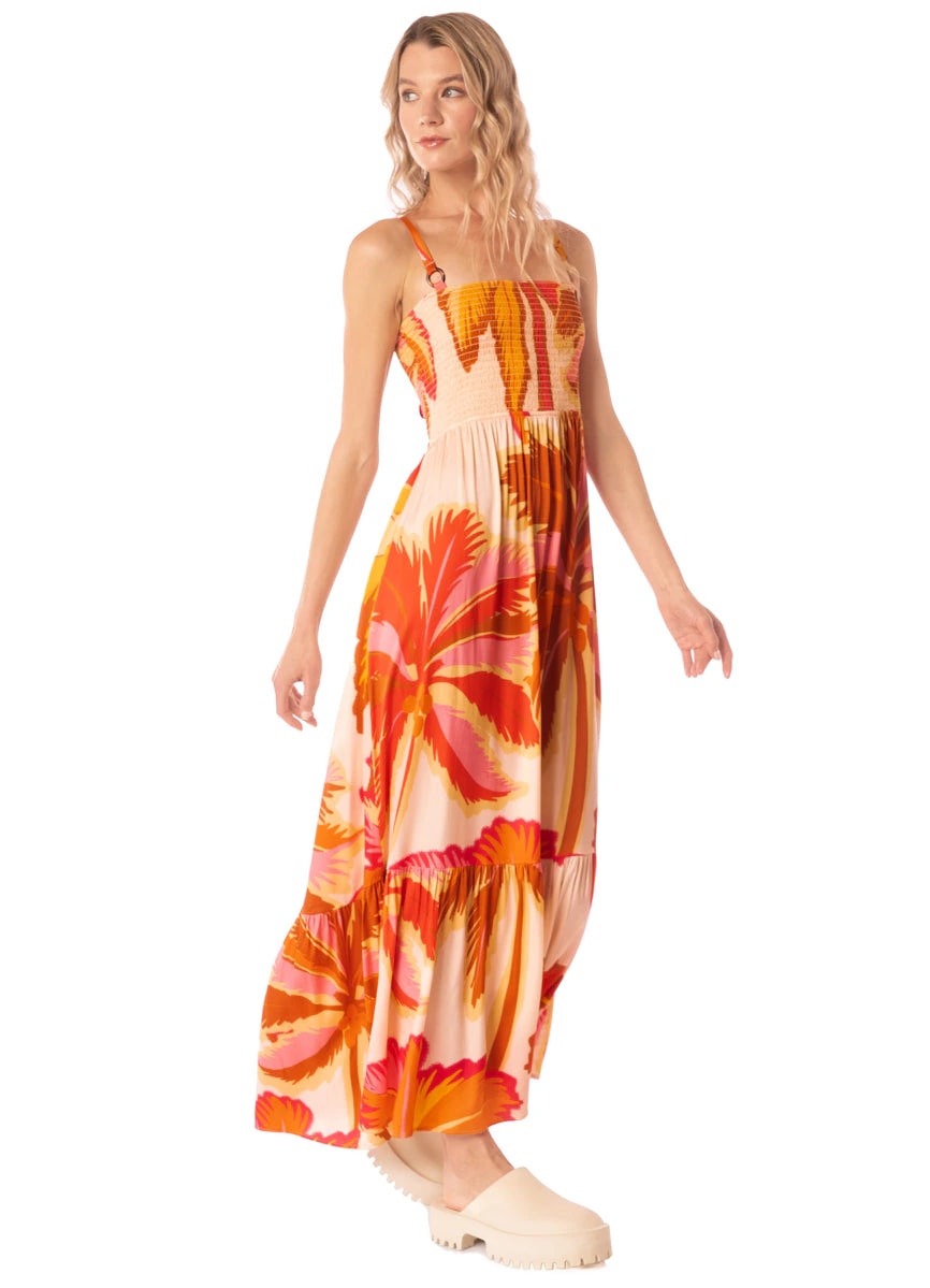 Maaji Jungle Palm Lavinia  Long Dress - imagen 1