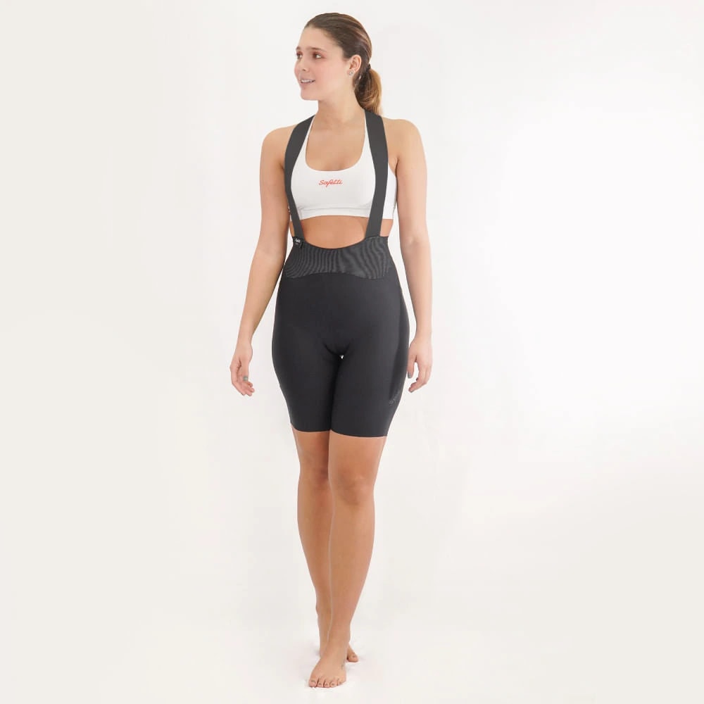 PANTALONETA CICLISMO TOSCANA 2.0 NERO PARA MUJER - imagen 1