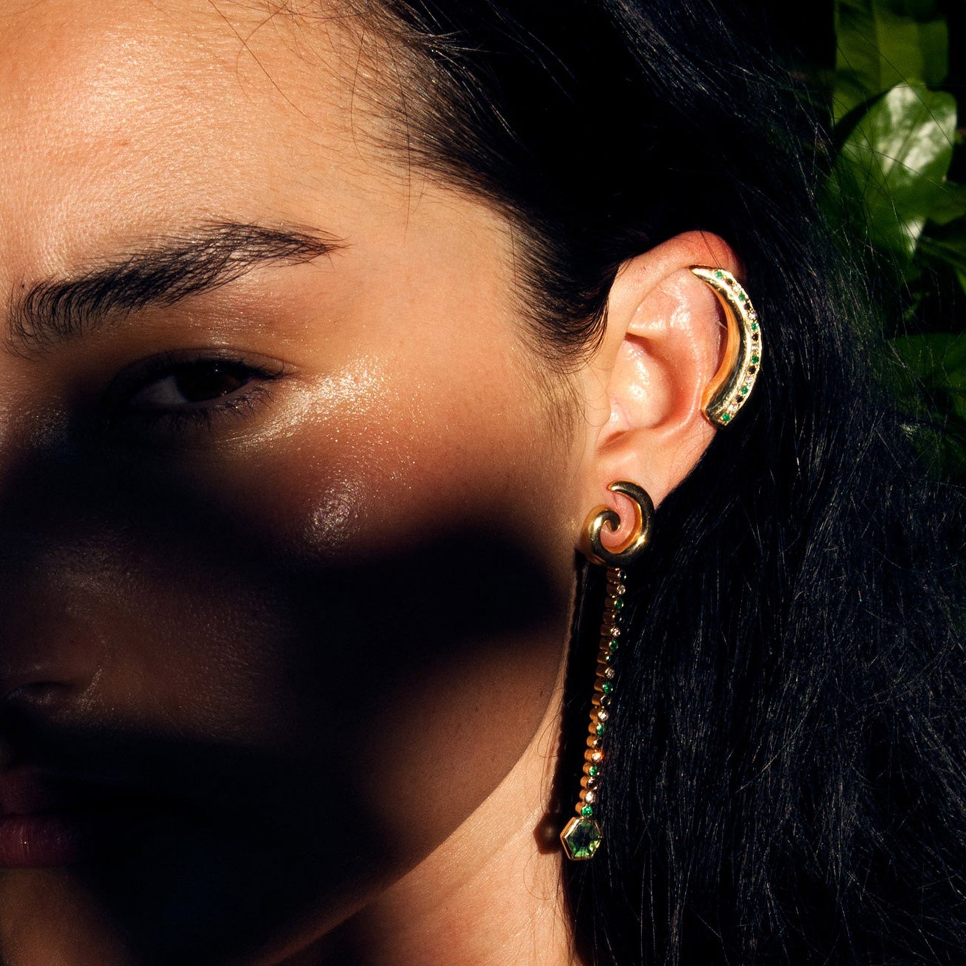 Ear Cuff Serpent's Tail - imagen 1