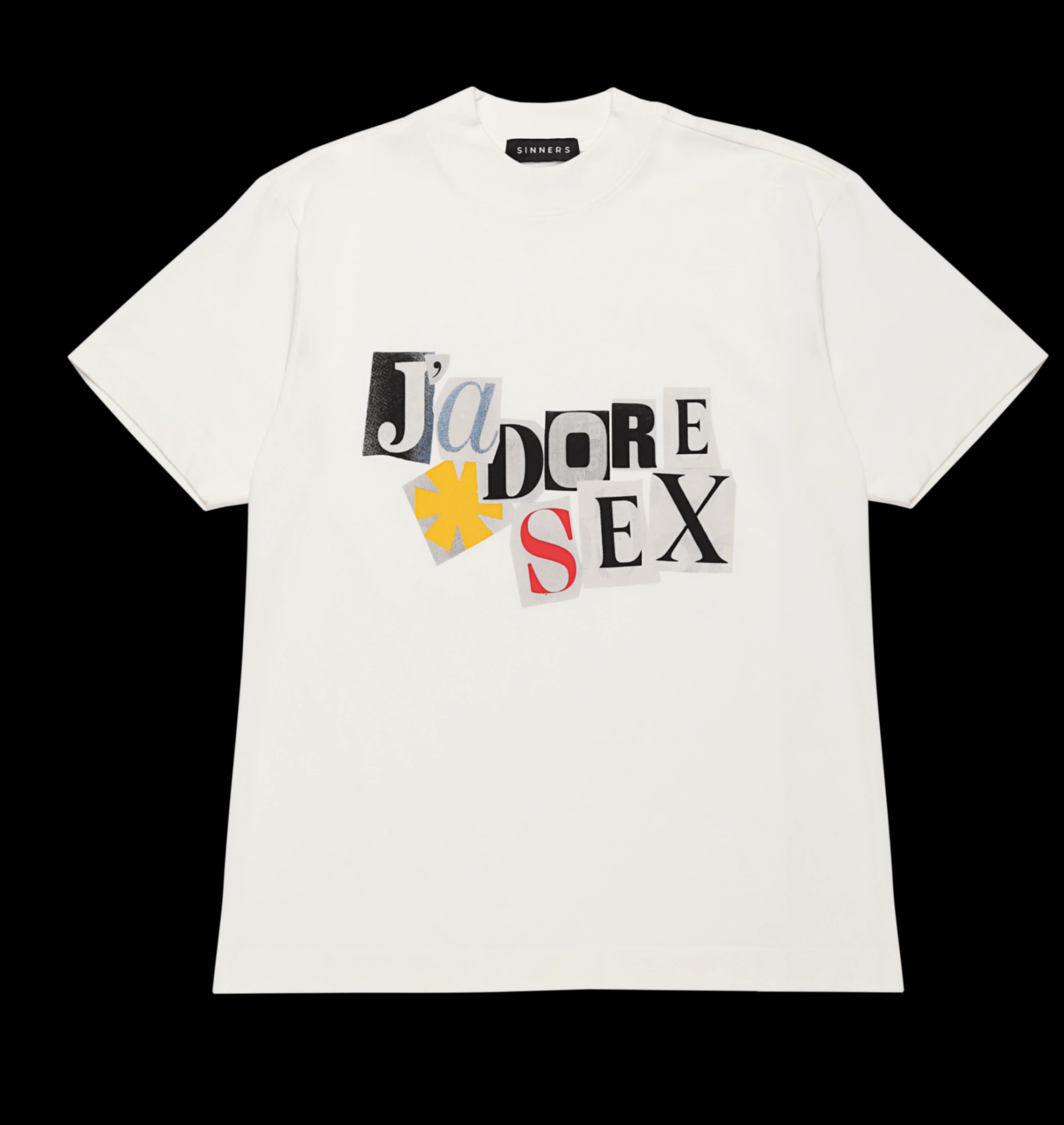 J'ADORE SEX CREME T-SHIRT - imagen 1
