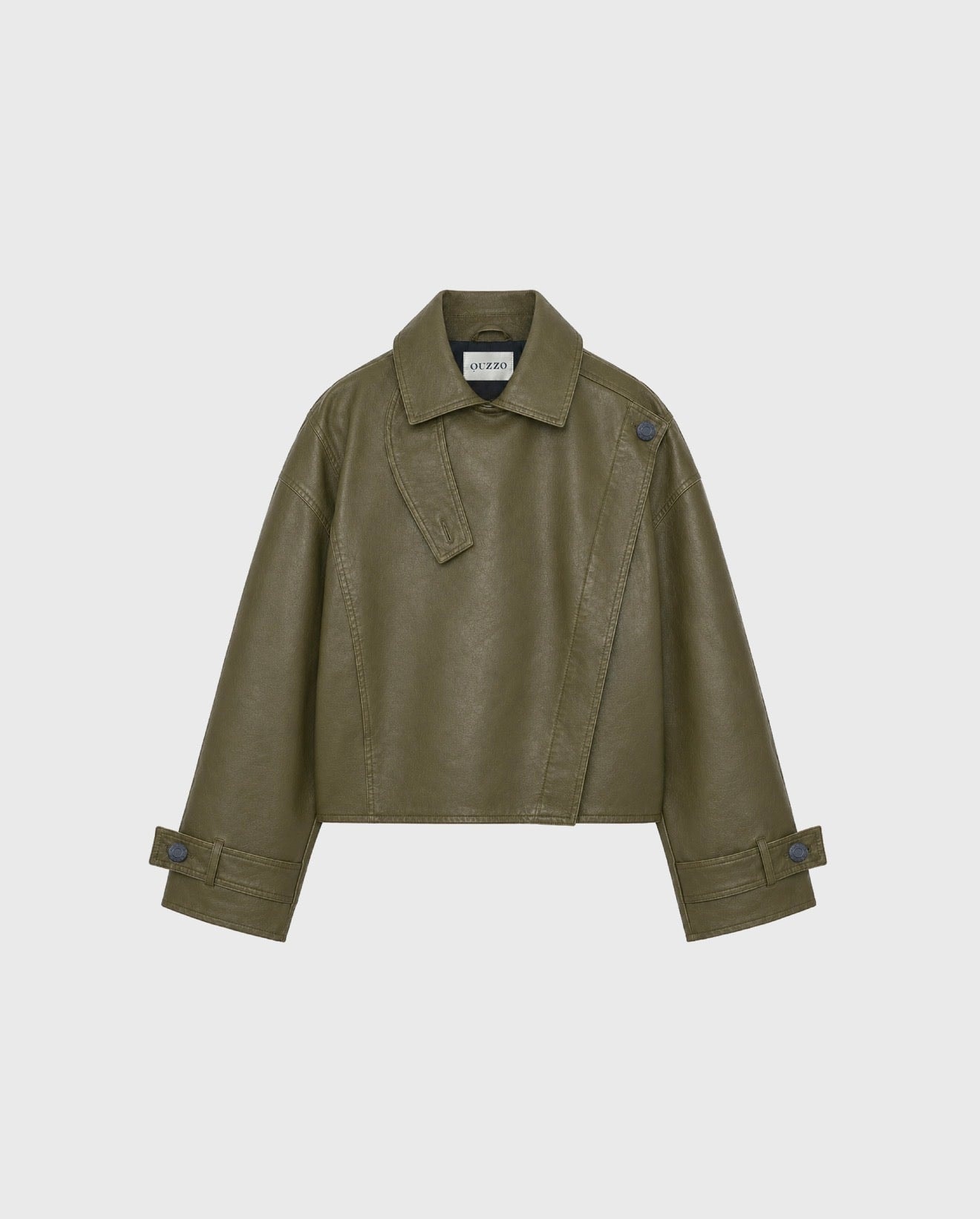 Too Rich For Your Drama Jacket In Olive - imagen 1