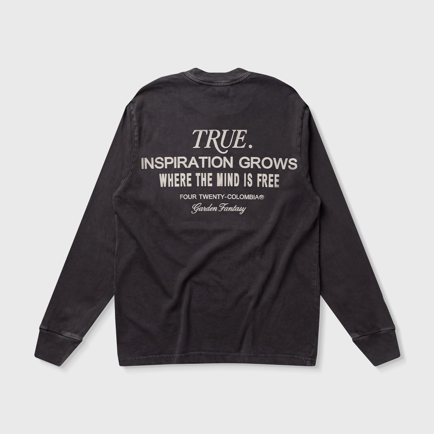 Garden LS T-Shirt - Black - imagen 1
