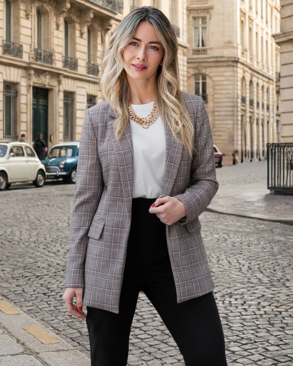 Blazer de Cuadros Cambridge - imagen 1