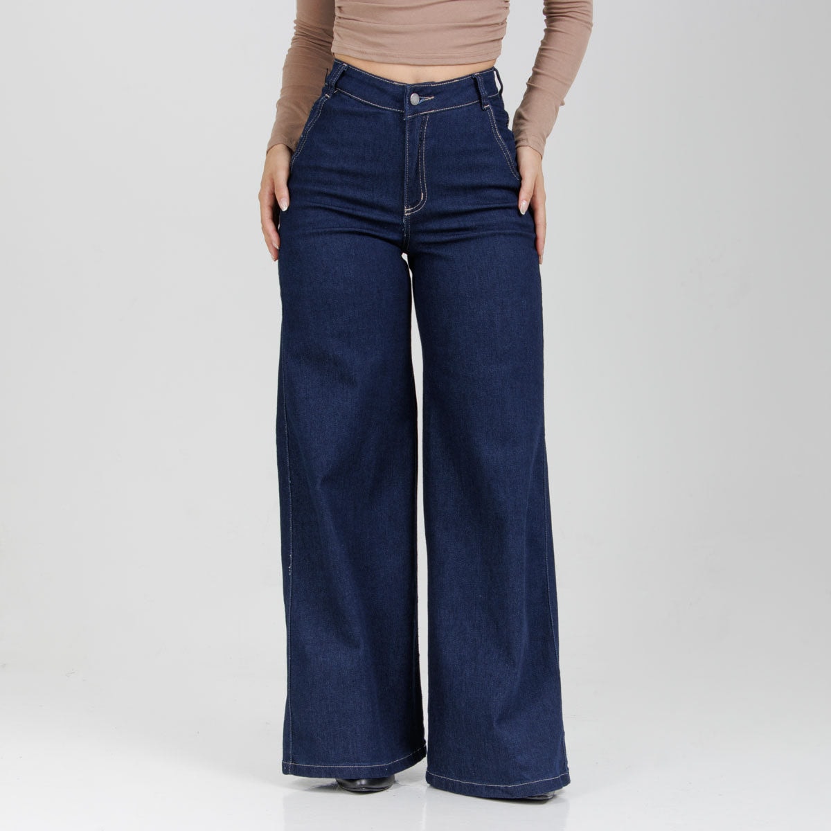 Jean Axspen Wide Leg Ax-2917 Rigido - imagen 1